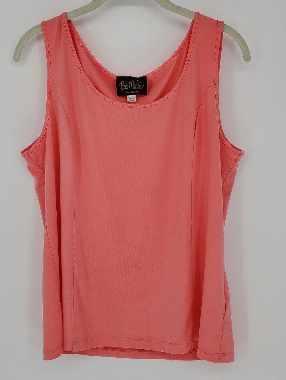 Bob Mackie Wearable Art Coral Tank Top Size Medium